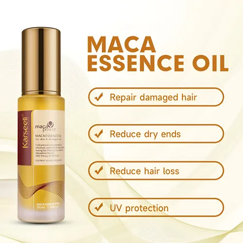 روغن مو و پوست کارسل مدل maca essence oil