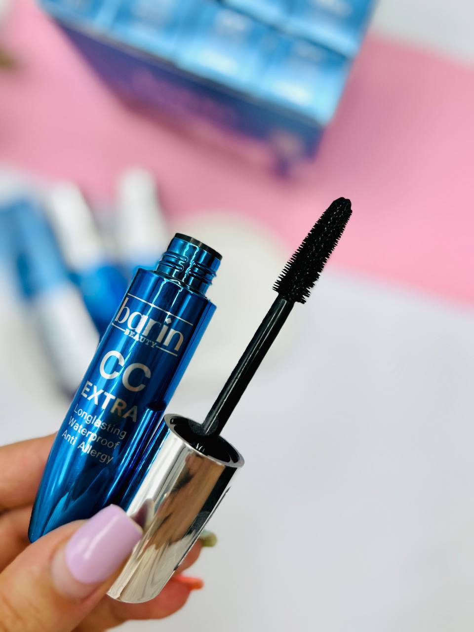 ریمل ضدآب و ضدآلرژی بارین بیوتی مدل cc extra
