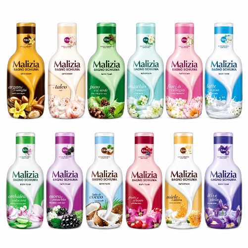 ژل شست‌وشوی بدن مالیزیا مدل Coconut Milk با رایحه شیر نارگیل 1 لیتر