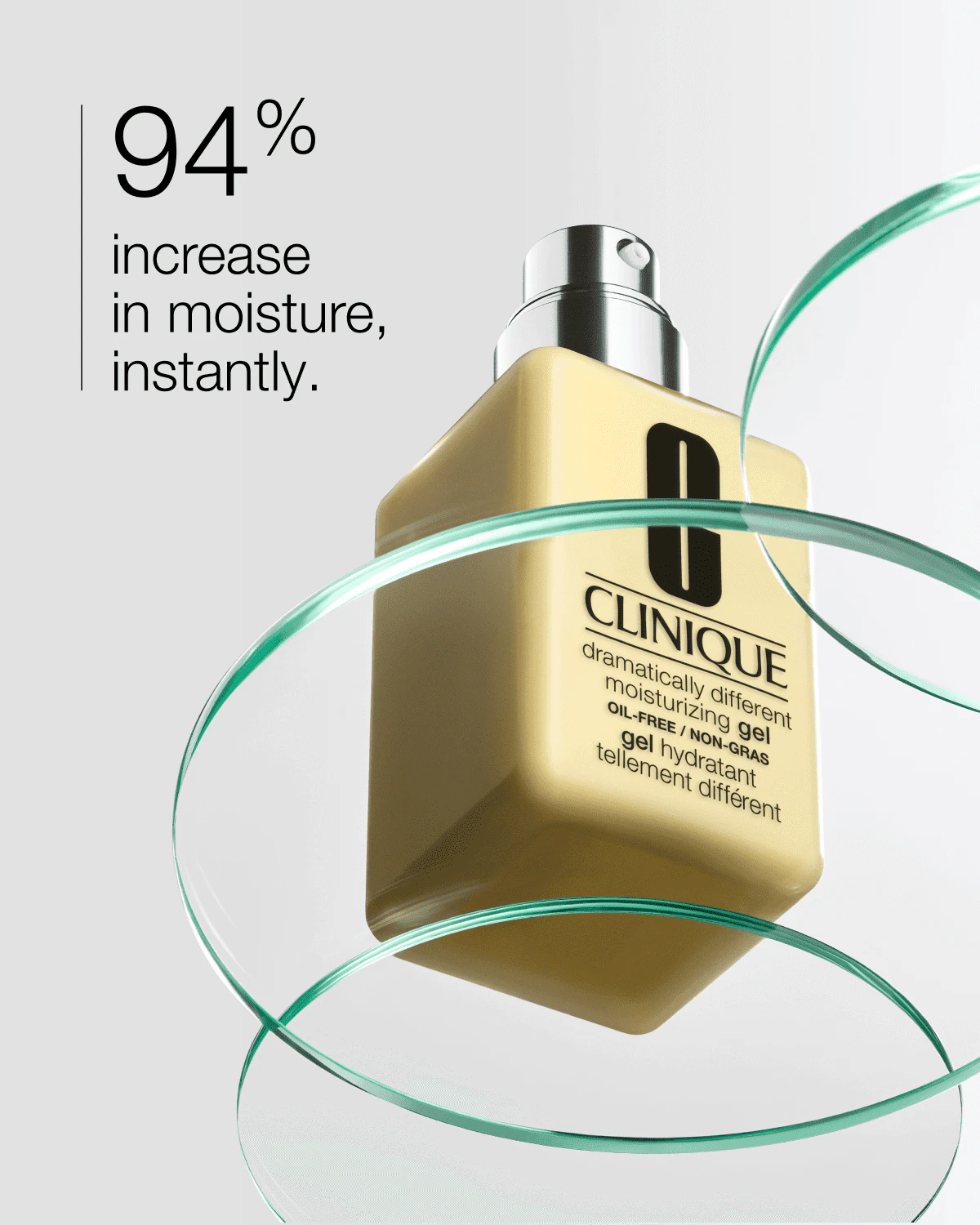 آبرسان و مرطوب‌کننده دراماتیکالی کلینیک مدل dramatically different moisturizing lotion and gel