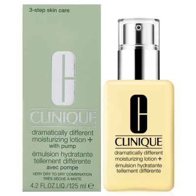 آبرسان و مرطوب‌کننده دراماتیکالی کلینیک مدل dramatically different moisturizing lotion and gel