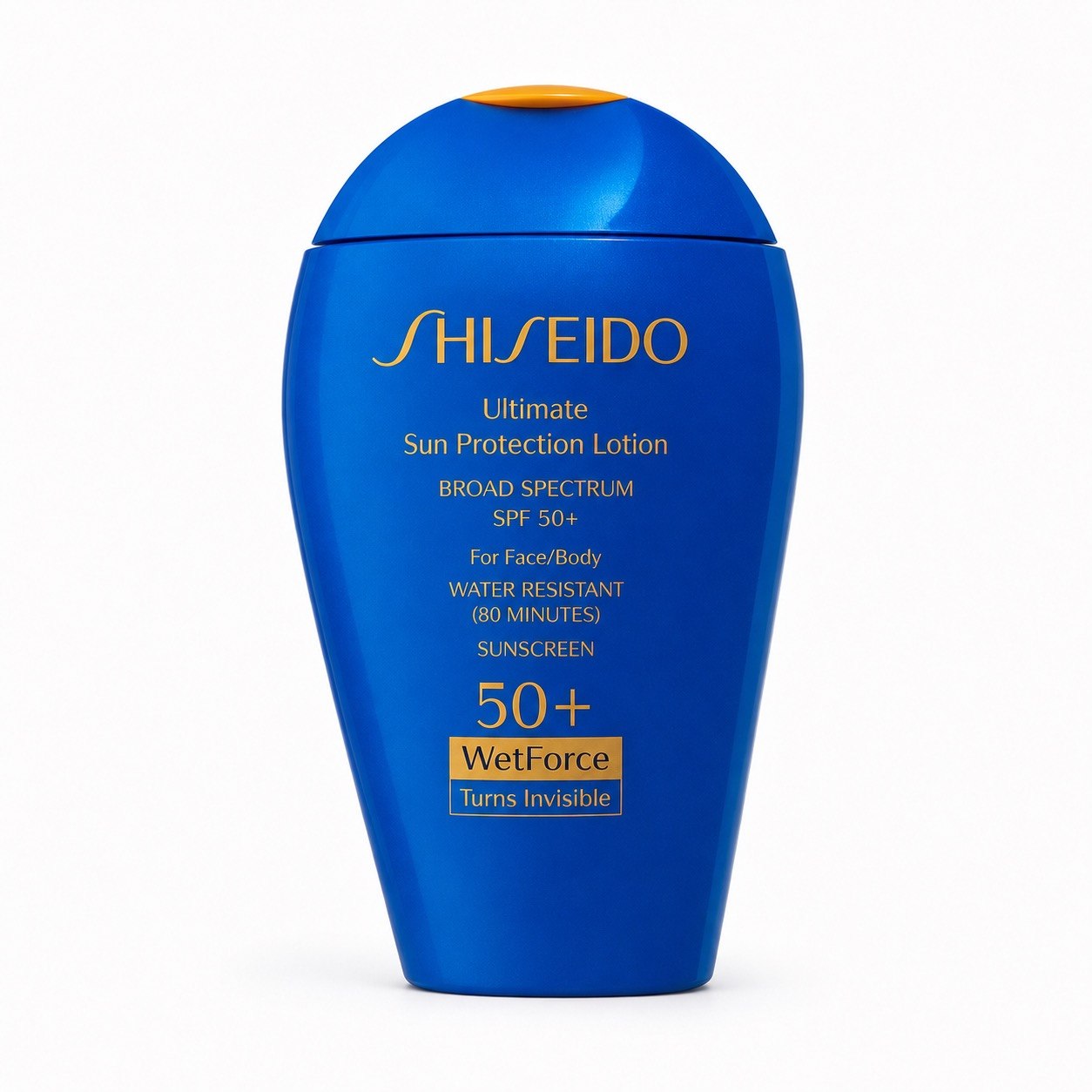 ضدآفتاب بی‌رنگ و ضدآب شیسیدو مدل Ultimate Sun Protection Lotion WetForce turns invisible spf50 100ml