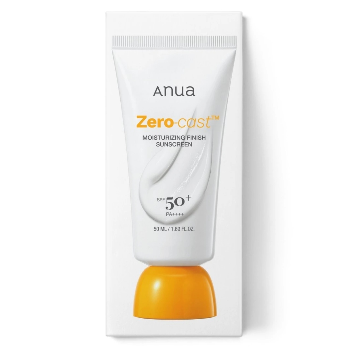 ضدآفتاب بی‌رنگ مرطوب کننده، روشن‌کننده و ضدچروک آنوا مدل Zero cast moisturizing finish sunscreen