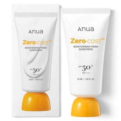 ضدآفتاب بی‌رنگ مرطوب کننده، روشن‌کننده و ضدچروک آنوا مدل Zero cast moisturizing finish sunscreen